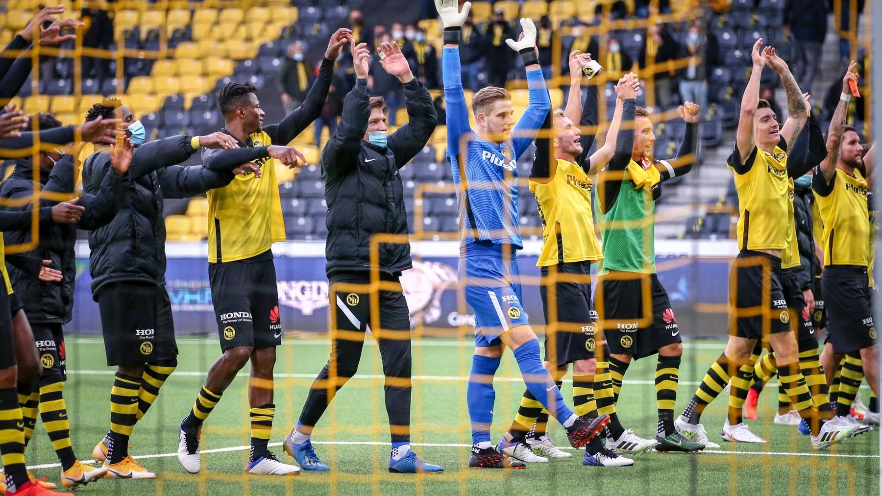 Die Berner Young Boys setzen ihre Serie fort.