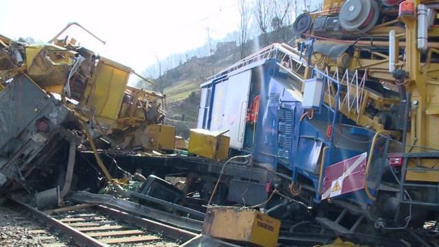 Ein Toter bei Bauzug-Unfall