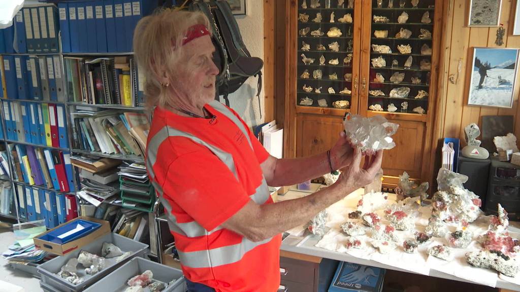 «Fantastischer Fund»: So wurden die Kristalle aus dem Gotthard-Stollen geholt