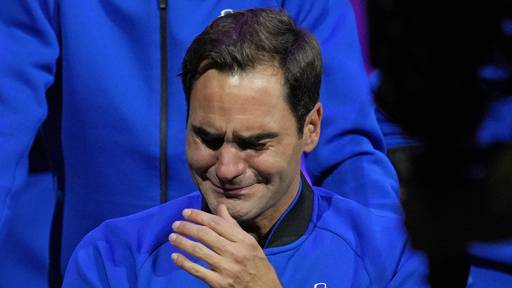 Der Maestro verabschiedet sich unter Tränen vom Profi-Tennis
