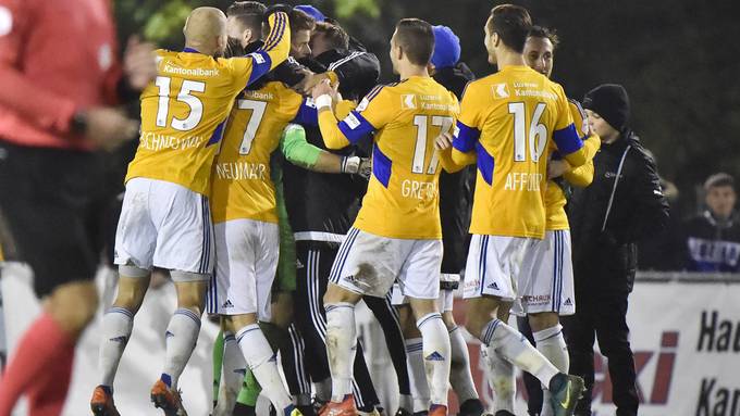 FC Luzern mit Ach und Krach im Cup-Viertelfinal