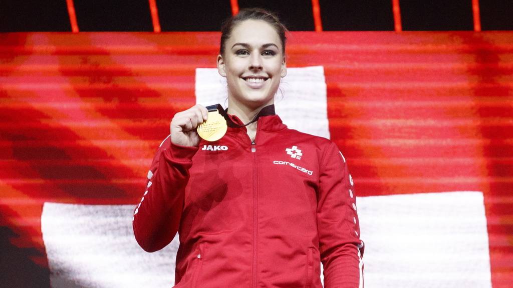 Giulia Steingruber riskierte alles und holte am Sprung ihr viertes EM-Gold nach 2013, 2014 und 2016.