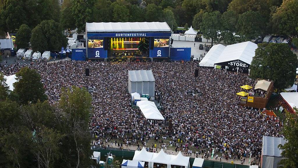 Das 36. Gurtenfestival zieht eine positive Bilanz: Bei schönem Wetter  besuchten jeweils Tausende Menschen die Konzerte auf dem Berner Hausberg.