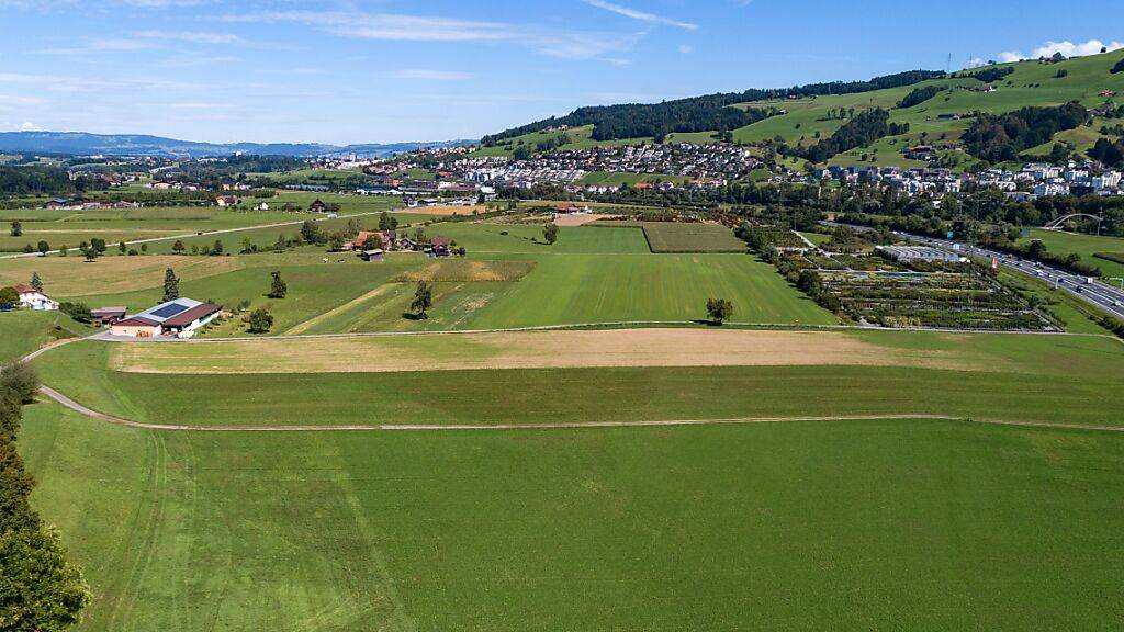 Hier soll dereinst das Geothermieprojekt der CKW in Inwil zustande kommen.