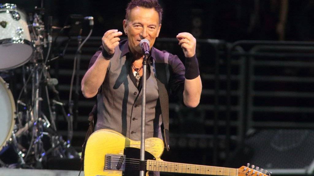 Bruce Springsteen am 31. Juli im Letzigrund