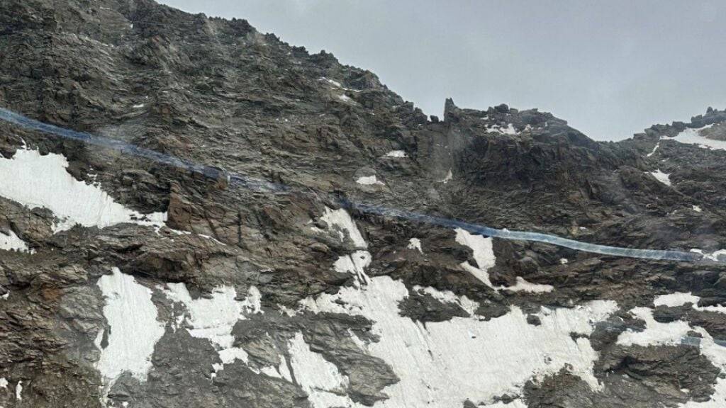 Zwei Alpinisten stürzten am Dienstag am Lagginhorn im Kanton Wallis in den Tod.
