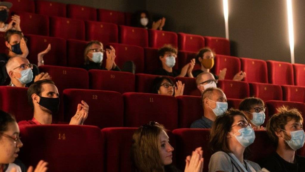Masken und freie Sitze: Das internationale Animationsfilmfestival «Fantoche» in Baden AG verzeichnete heuer weniger Besucherinnen und Besucher.