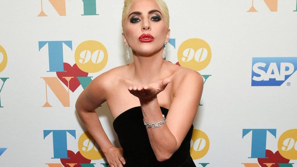 Virtuelle Küsse für Bradley Cooper: Lady Gaga freut sich auf die Zusammenarbeit mit dem Schauspieler. (Archivbild)