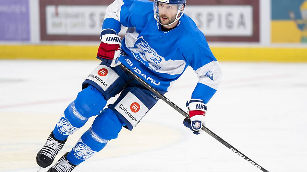 Verteidiger Christian Marti befindet sich mit den ZSC Lions auf Kurs