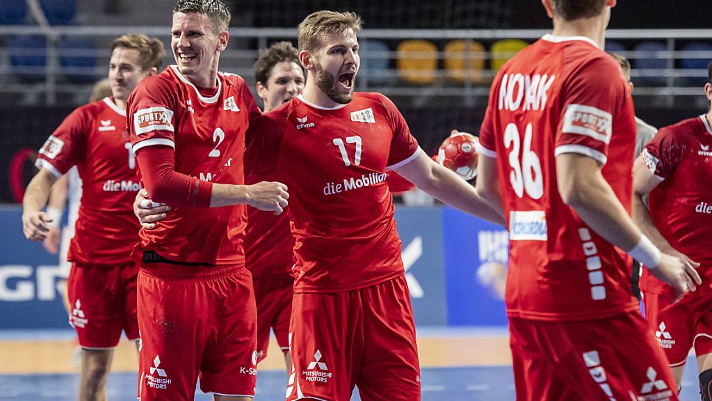 Die Schweizer Handballer wollen auch in Zukunft jubeln