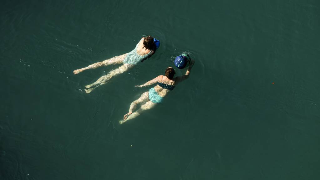 Aare knackt in Bern die 20-Grad-Marke