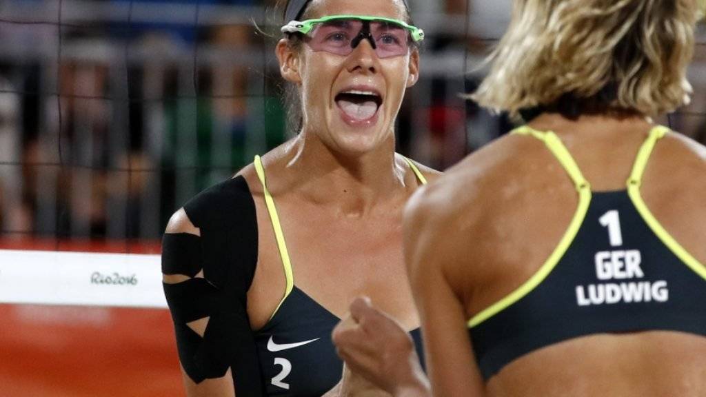Kira Walkenhorst (links) im Olympia-Final 2016 in Rio de Janeiro