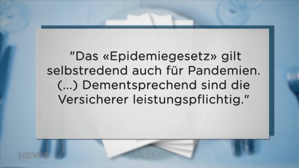 Neues Gutachten: Versicherungen müssen zahlen