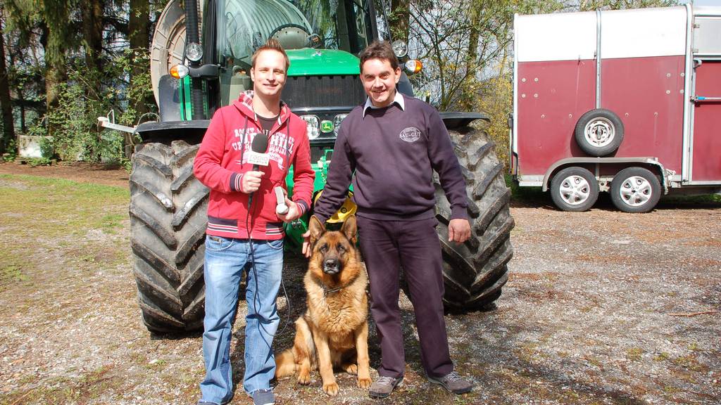 Schweinezüchter Martin Wandeler im Fokus