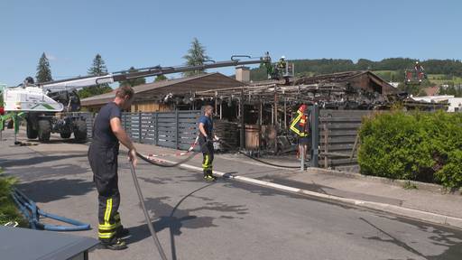 Ursache für Brand in Gartenbaubetrieb war wohl eine Unachtsamkeit