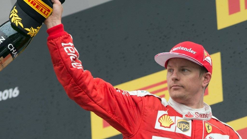 Kimi Räikkönen ist auch im Beziehungsrennen erfolgreich ans Ziel gekommen: Er hat geheiratet (Archiv)