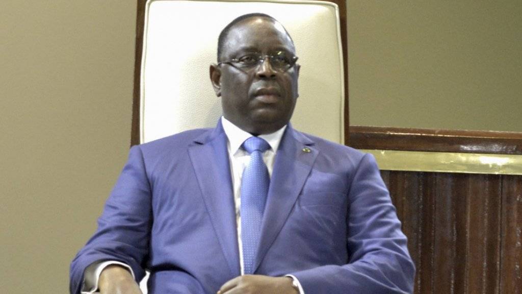 Will im Senegal ein Präsidialsystem einführen und das Amt des Ministerpräsidenten abschaffen: der im Februar wiedergewählte Staatspräsident Macky Sall. (Archivbild)