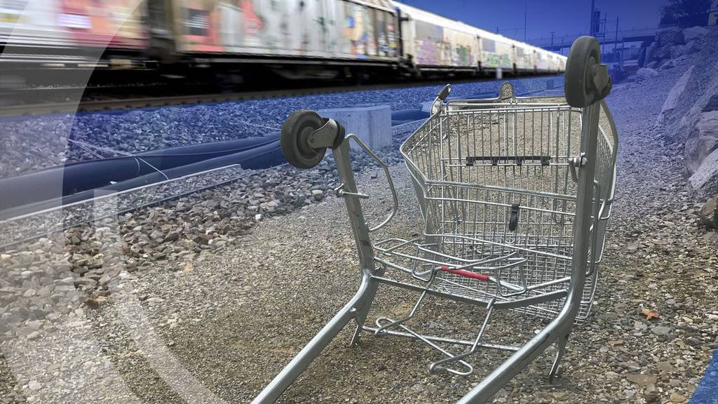 Unfall mit Einkaufswagen