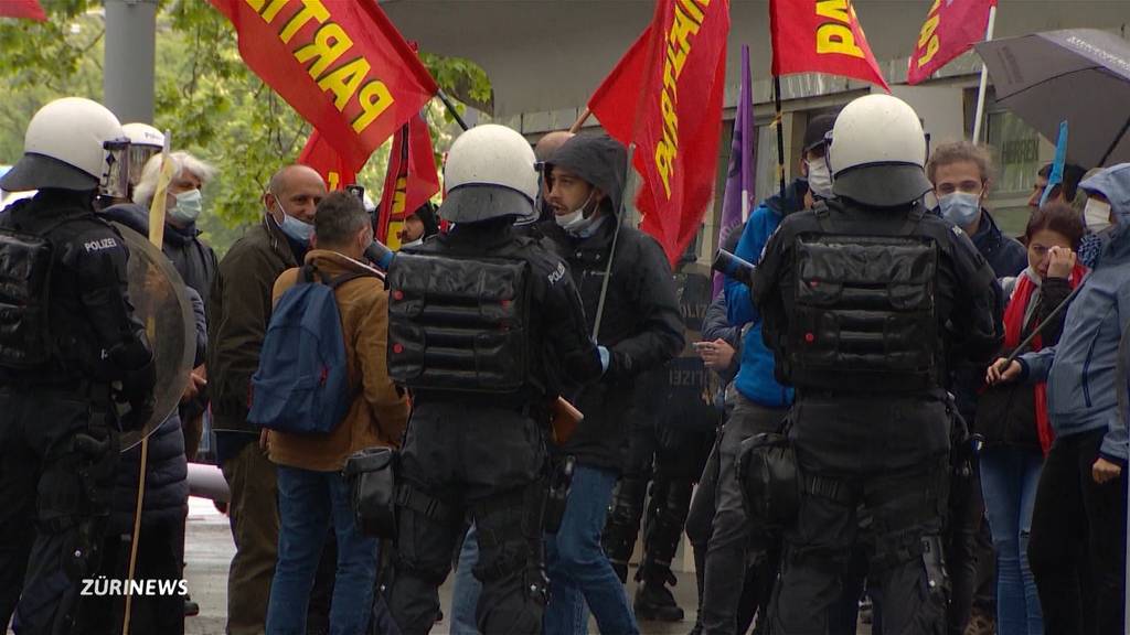 1. Mai während Corona: 12 Verhaftungen und Sachschaden in Zürich