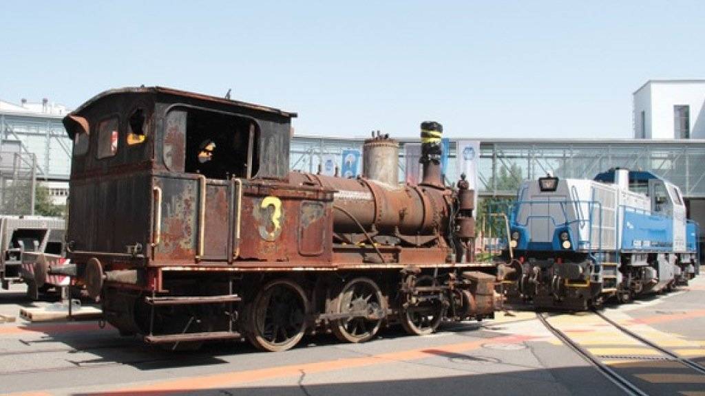 Relikt aus der Eisenbahnpionierzeit der Schweiz: In zwei Jahren soll die renovierte Dampflok SCB 41 wieder für Publikumsfahrten in Basel, Bern, Luzern und Solothurn unterwegs sein.