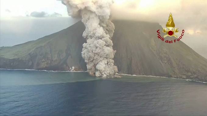 Alarmstufe rot auf Vulkaninsel Stromboli