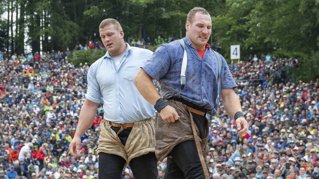 Diese Schwinger vertreten den ISV am Jubiläumsschwinget