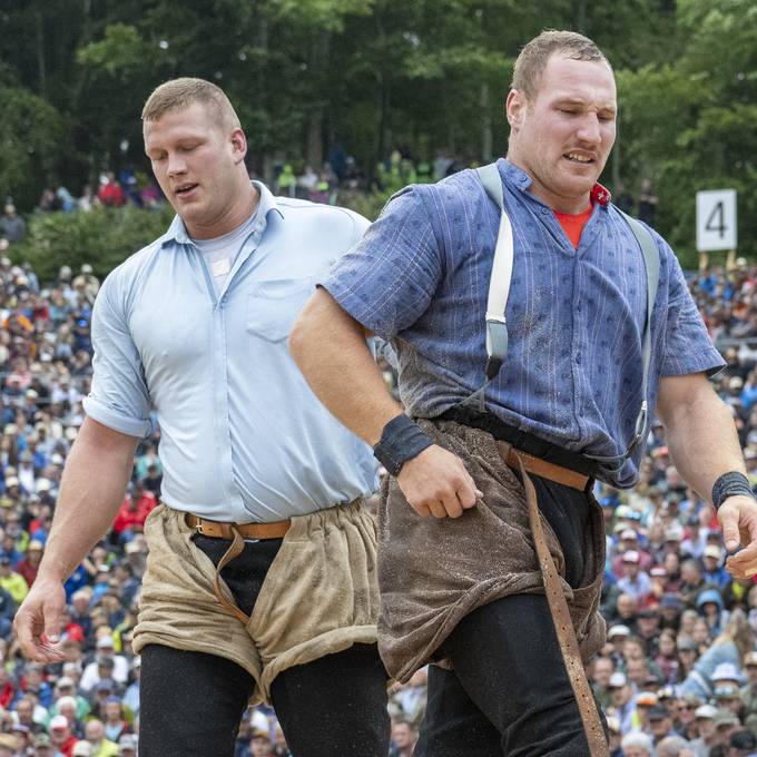 Diese Schwinger vertreten den ISV am Jubiläumsschwinget