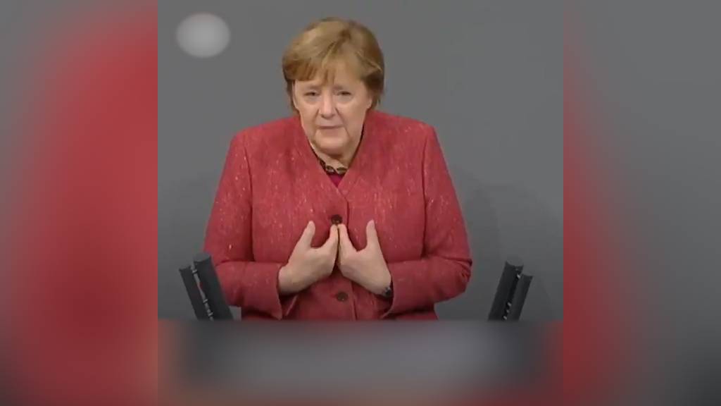 Emotionaler Corona-Appell der deutschen Bundeskanzlerin Merkel