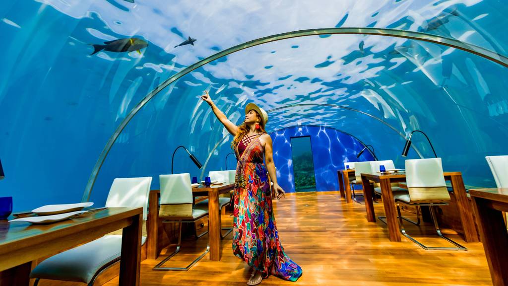 Unterwasser-Restaurant Conrad Malediven