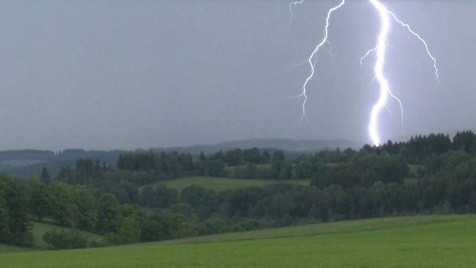 Mehrere Gewittereinsätze im Neckertal