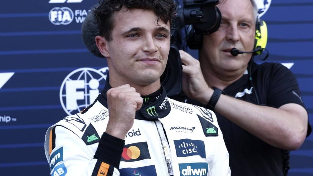 Lando Norris startet aus der Pole-Position zum Grand Prix von Monaco