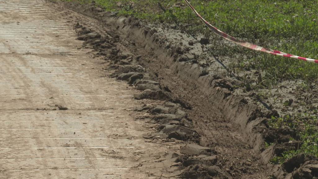 Allmend war unter Wasser: Openair Frauenfeld muss auf nassen Bodem aufbauen