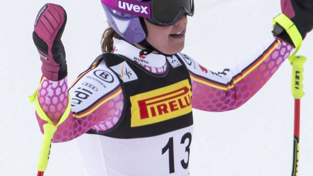 Viktoria Rebensburg war im ersten Abfahrtstraining in Aspen die Schnellste