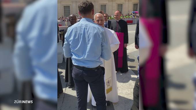 Unser Reporter trifft den Papst