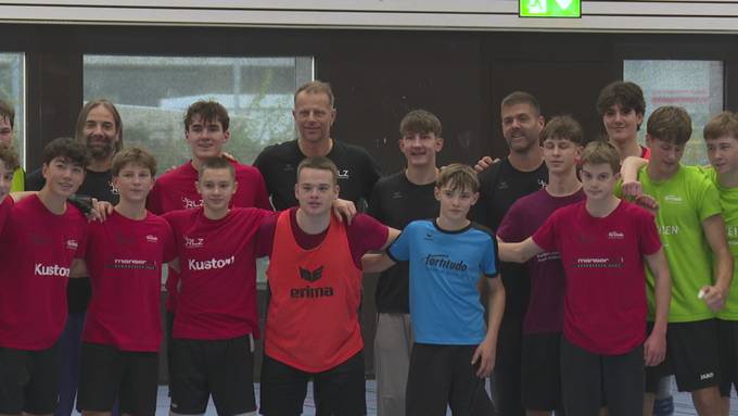 Ivano Balic in Gossau: Handball-Legende trainiert Ostschweizer Nachwuchs