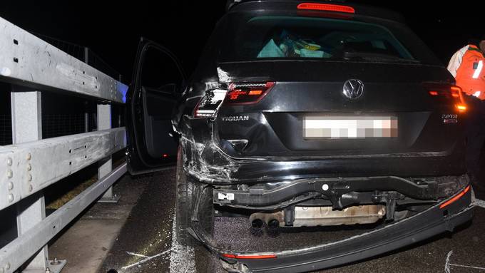 Nächtlicher Geisterfahrer auf der A13