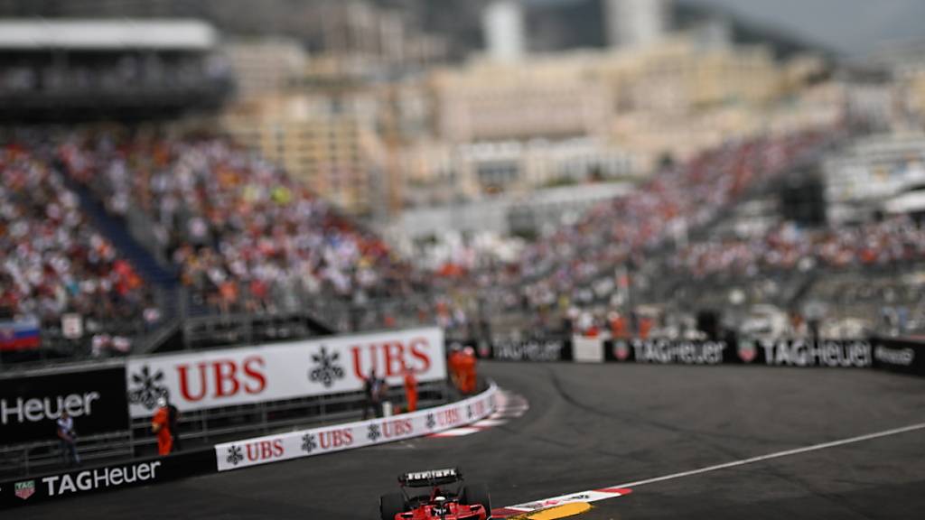 Der Monegasse Charles Leclerc unterwegs im Ferrari beim letztjährigen Grand Prix in seiner Heimat