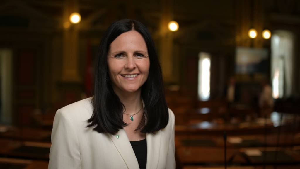Andrea Abderhalden ist für ein Jahr höchste St. Gallerin