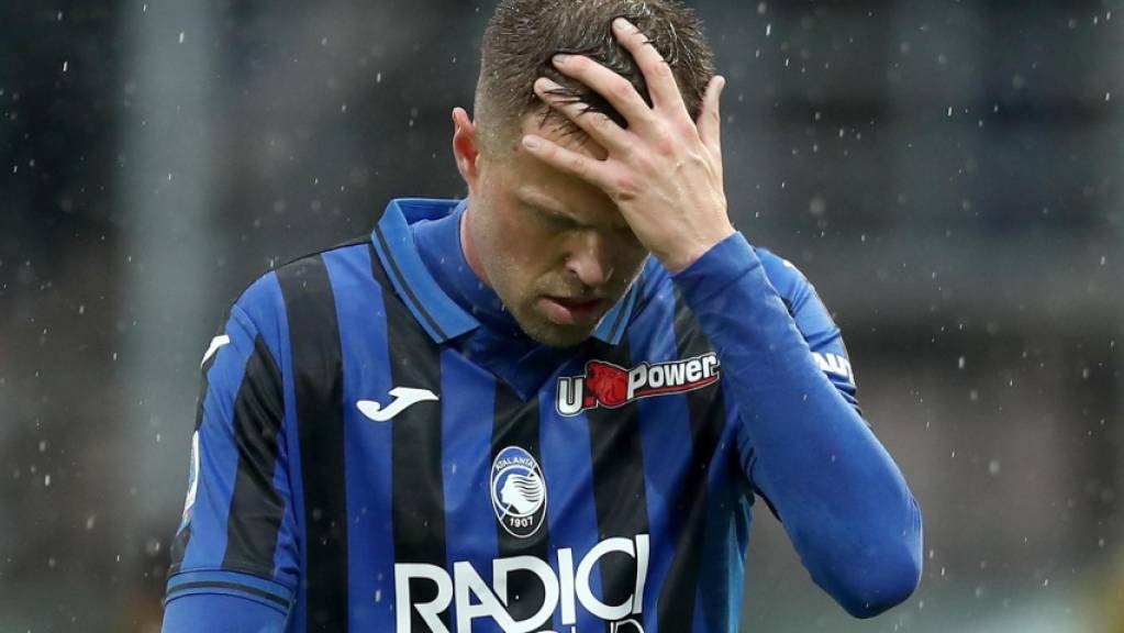 Enttäuschung bei Atalantas Josip Ilicic: Spiel gegen Cagliari verloren und vom Platz gestellt