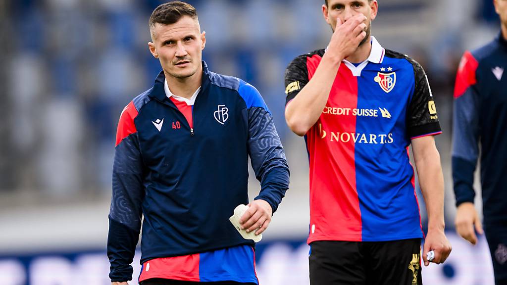 Die FCB-Routiniers erleben ganz bittere Wochen: Taulant Xhaka (links) und Fabian Frei