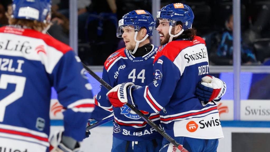 Die ZSC Lions sind nach einem überzeugenden 6:3 gegen Lausanne wieder Leader der National League