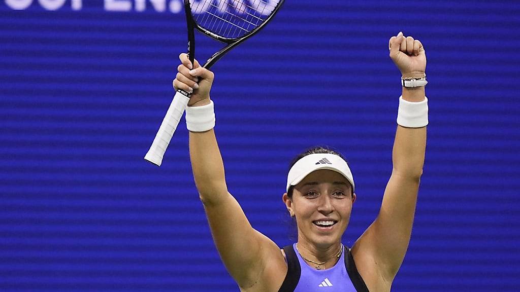 Jessica Pegula durfte nach gut zwei Stunden Spielzeit und einer grossen Wende über ihren ersten Finaleinzug bei einem Grand-Slam-Turnier jubeln