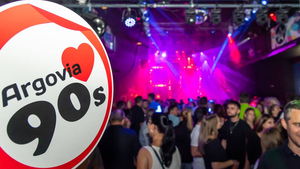 Das war die «Argovia loves 90's» -Party