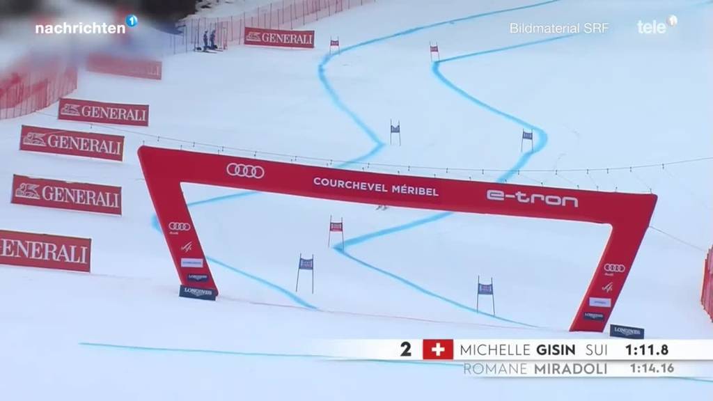 Weltcup-Final: Podestplatz für Michelle Gisin im Super G
