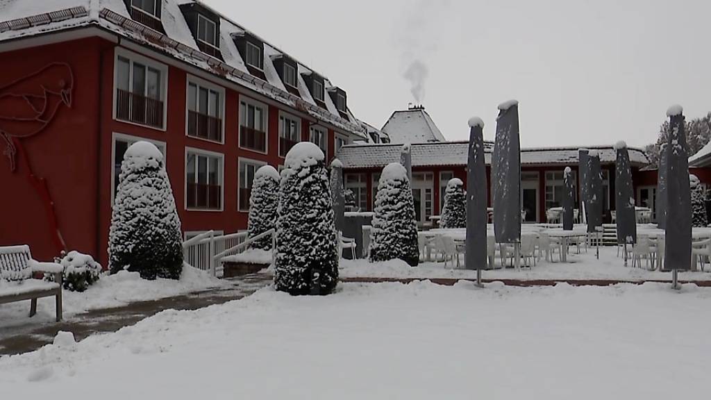 Das Waldhotel in Stuttgart: Hier wird die Schweizer Fussballnationalmannschaft im kommenden Sommer logieren. (ais Video des SFV)