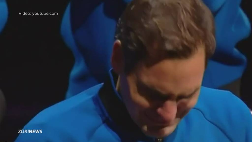 Applaus und Tränen für Roger Federer