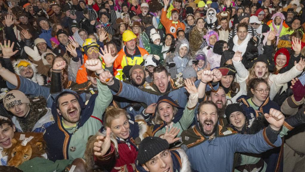 Die Luzerner Fasnacht 2026 begann mit der Fritischi-Tagwache am Schmutzigen Donnerstag, 12. Februar. (Archivaufnahme)