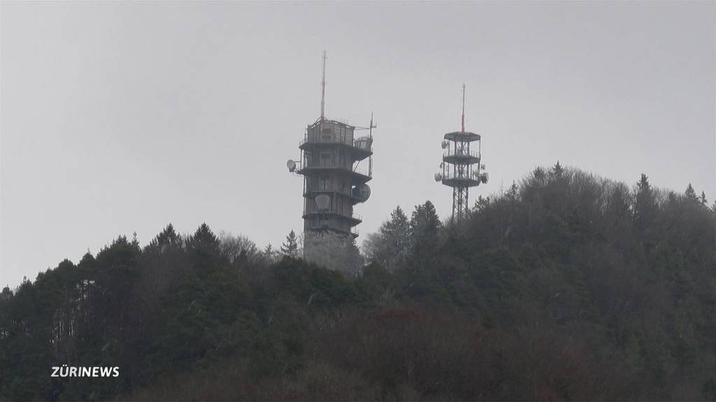 Fernsehturm Felsenegg wird abgebaut
