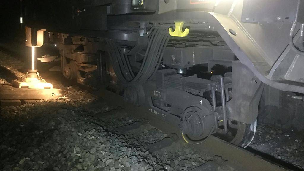 Die Entgleisung eines Bauzugs hat am frühen Freitagmorgen zu einem Unterbruch der Bahnstrecke Zürich-Schaffhausen geführt. Bei Gleisarbeiten war ein Wagen aus den Schienen gesprungen.
