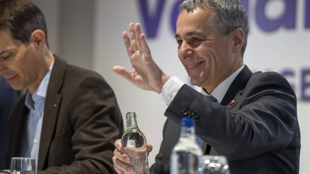 Warb in Bern für die EU-Verträge: Bundesrat Ignazio Cassis.